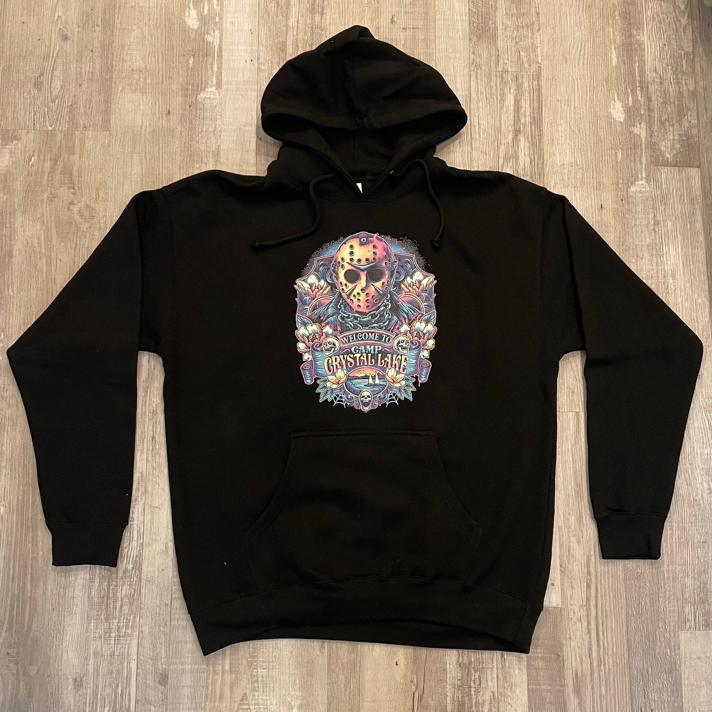 Large Jason Camp Crystal Lake Hoodie