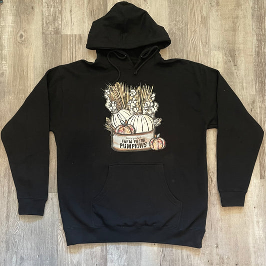 Medium Farm Fresh Pumpkins Hoodie